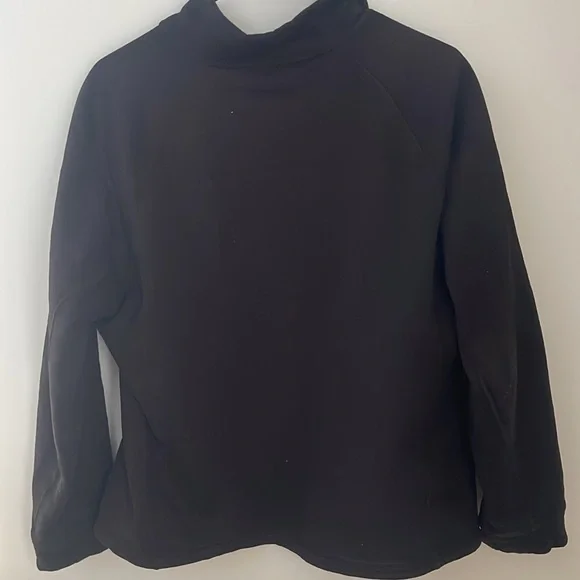 North Face men’s large black fleece jacket - Picture 2 of 4